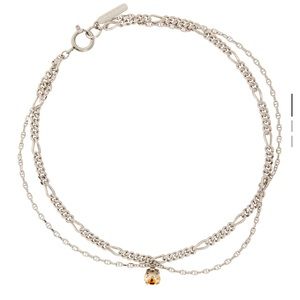 Justine clenquet silver Suzanne necklace